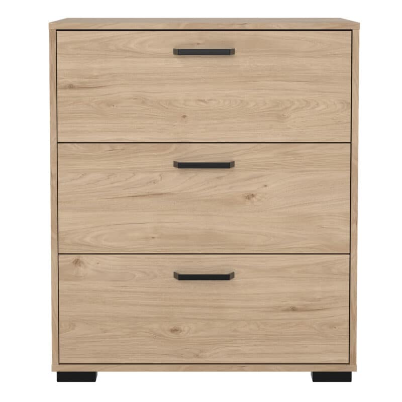 Furniture To Go Sofia Jackson Hickory 3 Drawer Chest The Home and Office Stores