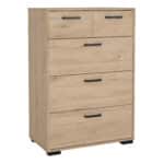 Furniture To Go Sofia jackson hickory 5 drawer chest