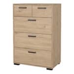 Furniture To Go Sofia Jackson Hickory 5 Drawer Chest The Home and Office Stores