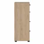 Furniture To Go Sofia Jackson Hickory 5 Drawer Chest The Home and Office Stores
