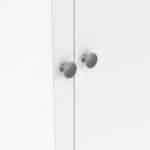 Furniture To Go Madrid 2 Door 2 Drawer Mirrored Wardrobe White The Home and Office Stores