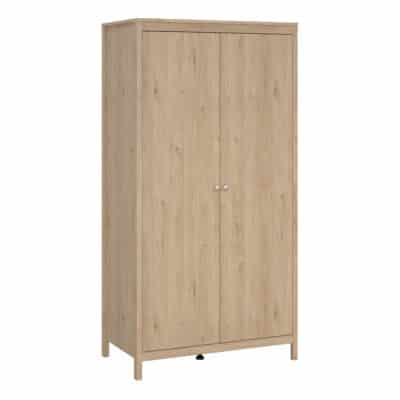 Furniture To Go Madrid 2 door wardrobe oak