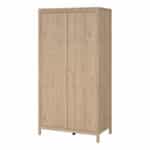 Furniture To Go Madrid 2 Door Wardrobe Oak The Home and Office Stores