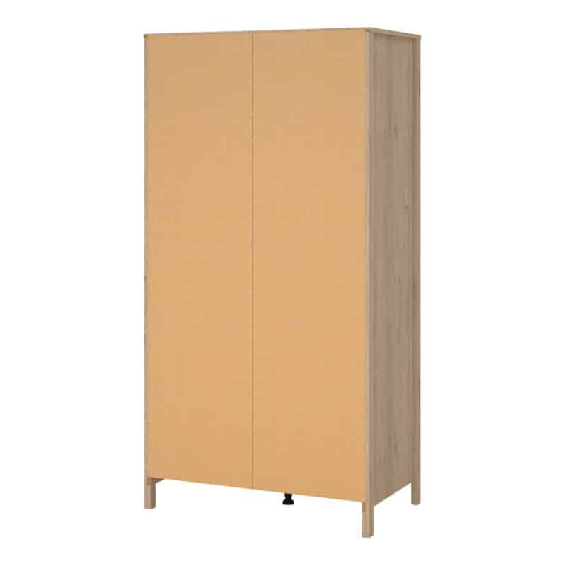 Furniture To Go Madrid 2 Door Wardrobe Oak The Home and Office Stores
