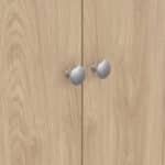 Furniture To Go Madrid 2 Door Wardrobe Oak The Home and Office Stores
