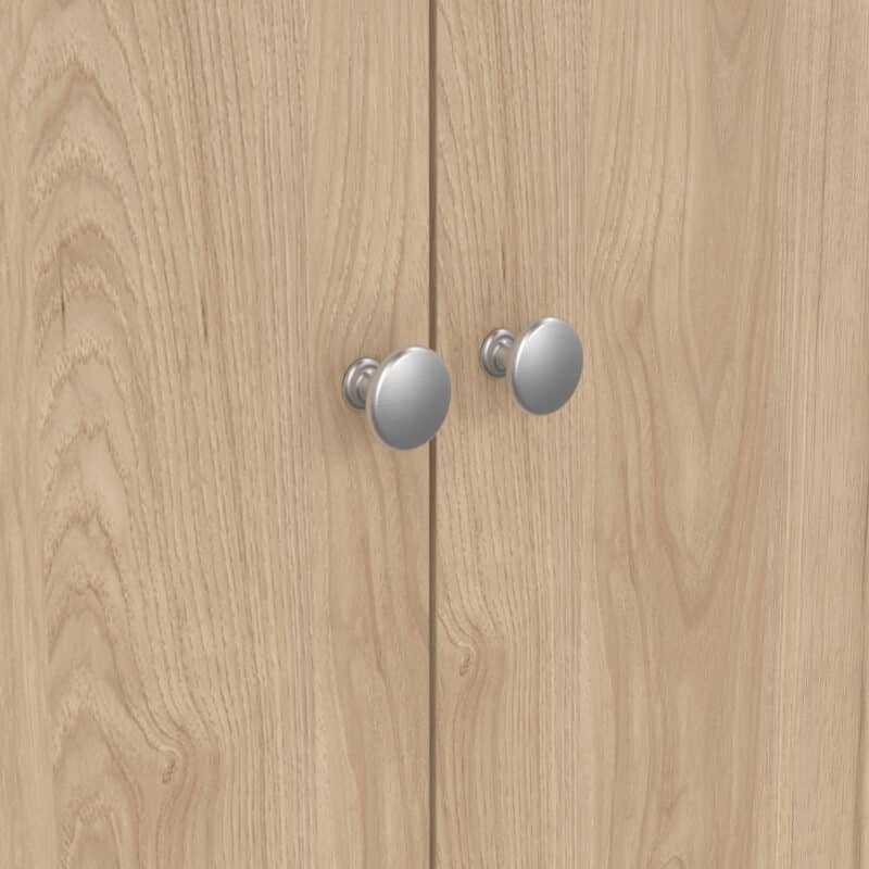 Furniture To Go Madrid 2 Door Wardrobe Oak The Home and Office Stores