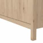 Furniture To Go Madrid 2 Door Wardrobe Oak The Home and Office Stores