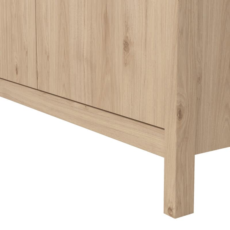 Furniture To Go Madrid 2 Door Wardrobe Oak The Home and Office Stores