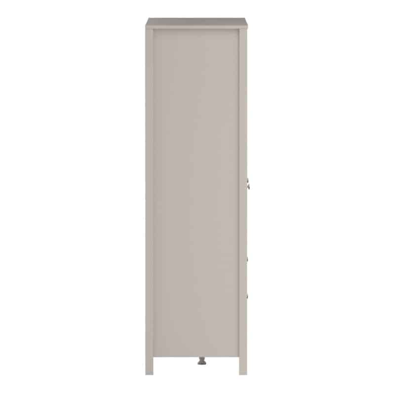 Furniture To Go Madrid 3 Door 2 Drawer Mirrored Wardrobe Cashmere The Home and Office Stores
