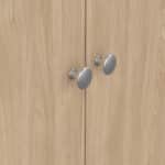 Furniture To Go Madrid 3 Door Wardrobe Oak The Home and Office Stores