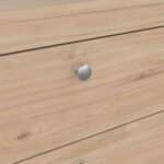 Furniture To Go Madrid 3 Drawer Chest Oak The Home and Office Stores