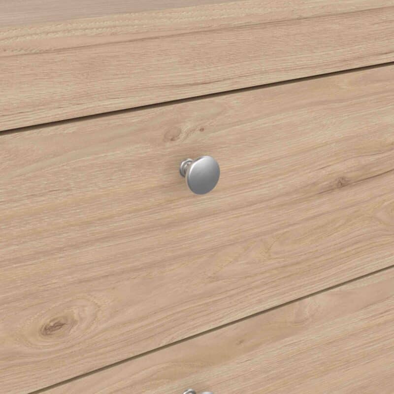 Furniture To Go Madrid 3 Drawer Chest Oak The Home and Office Stores