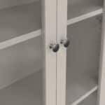 Furniture To Go Madrid Display Cabinet 2 Doors 3 Drawers Cashmere The Home and Office Stores