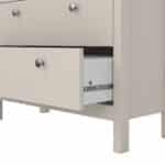 Furniture To Go Madrid Display Cabinet 2 Doors 3 Drawers Cashmere The Home and Office Stores