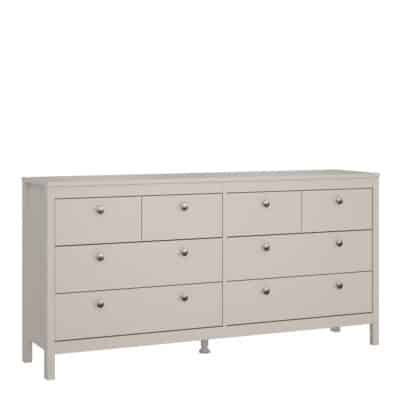 Furniture To Go Madrid double dresser 8 drawers cashmere