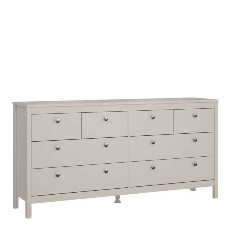 Furniture To Go Madrid double dresser 8 drawers cashmere