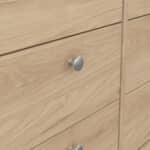 Furniture To Go Madrid Double Dresser 8 Drawers Oak The Home and Office Stores
