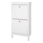 Furniture To Go Madrid Shoe Cabinet 2 Flip Down Doors White The Home and Office Stores