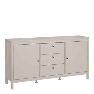 Furniture To Go Madrid Sideboard 2 doors 3 drawers cashmere