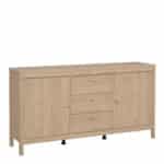 Furniture To Go Madrid Sideboard 2 doors 3 drawers oak