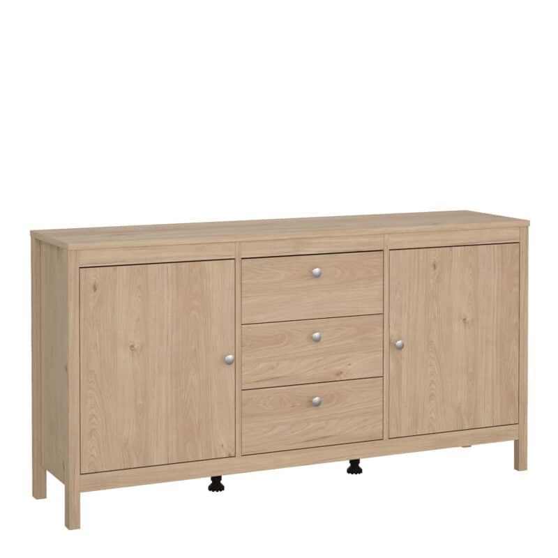 Furniture To Go Madrid Sideboard 2 doors 3 drawers oak