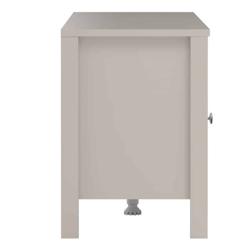 Furniture To Go Madrid TV Unit 3 Drawers Cashmere The Home and Office Stores