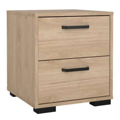 Furniture To Go Sofia jackson hickory 2 drawer nightstand
