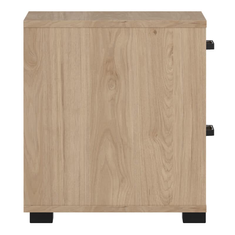 Furniture To Go Sofia Jackson Hickory 2 Drawer Nightstand The Home and Office Stores