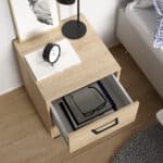 Furniture To Go Sofia Jackson Hickory 2 Drawer Nightstand The Home and Office Stores