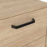 Furniture To Go Sofia Jackson Hickory 2 Drawer Nightstand The Home and Office Stores
