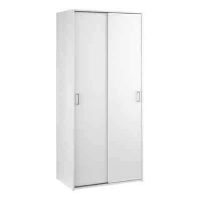 Furniture To Go Space 2 door sliding wardrobe white