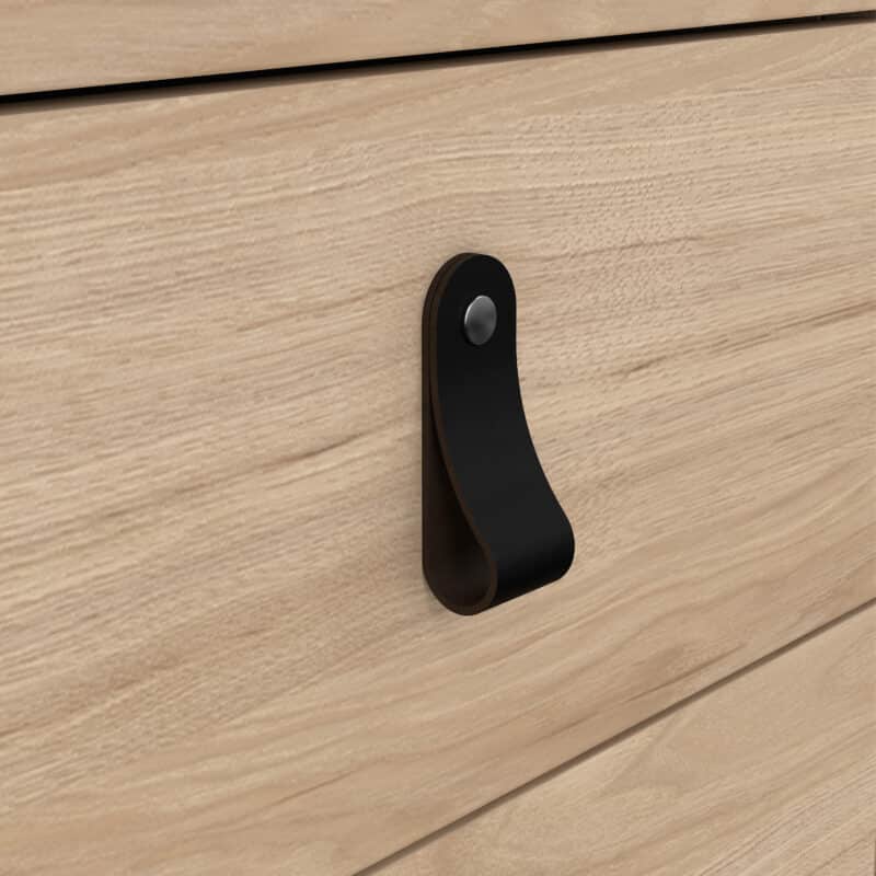 Furniture To Go Barcelona 3 Drawer Desk Oak The Home and Office Stores