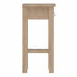 Furniture To Go Barcelona 1 Drawer Bedside Table Oak The Home and Office Stores