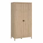 Furniture To Go Barcelona 2 door wardrobe oak