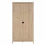 Furniture To Go Barcelona 2 Door Wardrobe Oak The Home and Office Stores