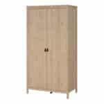 Furniture To Go Barcelona 2 Door Wardrobe Oak The Home and Office Stores