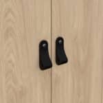Furniture To Go Barcelona 2 Door Wardrobe Oak The Home and Office Stores
