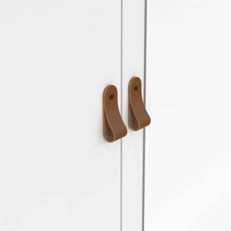 Furniture To Go Barcelona 3 Door 2 Drawer Mirrored Wardrobe White The Home and Office Stores