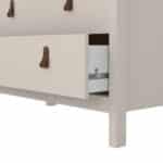 Furniture To Go Barcelona 3 Drawer Chest Cashmere The Home and Office Stores