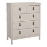 Furniture To Go Barcelona 5 drawer chest cashmere