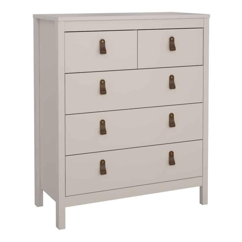 Furniture To Go Barcelona 5 drawer chest cashmere