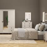 Furniture To Go Barcelona 5 Drawer Chest Cashmere The Home and Office Stores