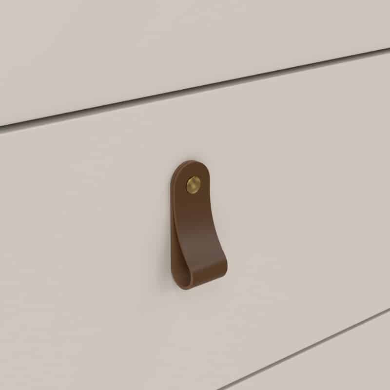 Furniture To Go Barcelona 5 Drawer Chest Cashmere The Home and Office Stores