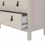 Furniture To Go Barcelona 5 Drawer Chest Cashmere The Home and Office Stores