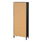Furniture To Go Barcelona 5 Shelf Bookcase Matt Black The Home and Office Stores