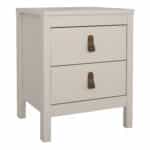 Furniture To Go Barcelona bedside table 2 drawers cashmere