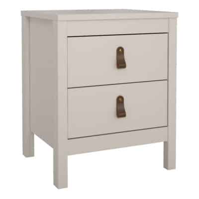 Furniture To Go Barcelona bedside table 2 drawers cashmere