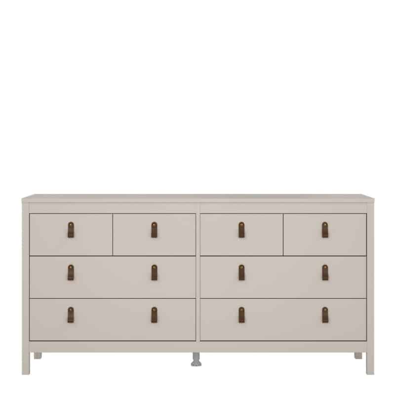 Furniture To Go Barcelona Double Dresser 8 Drawers Cashmere The Home and Office Stores