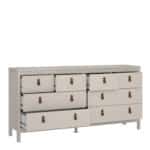 Furniture To Go Barcelona Double Dresser 8 Drawers Cashmere The Home and Office Stores