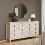 Furniture To Go Barcelona Double Dresser 8 Drawers Cashmere The Home and Office Stores